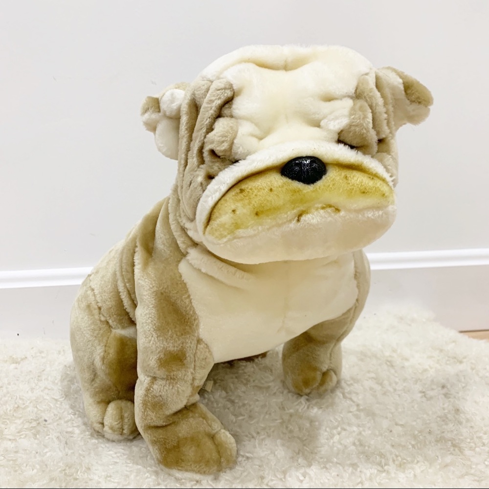 Bestever English Bulldog plush stuffed toy dog - Picture 4 of 8
